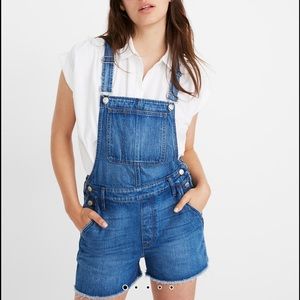 Madewell Adirondack Short Overalls